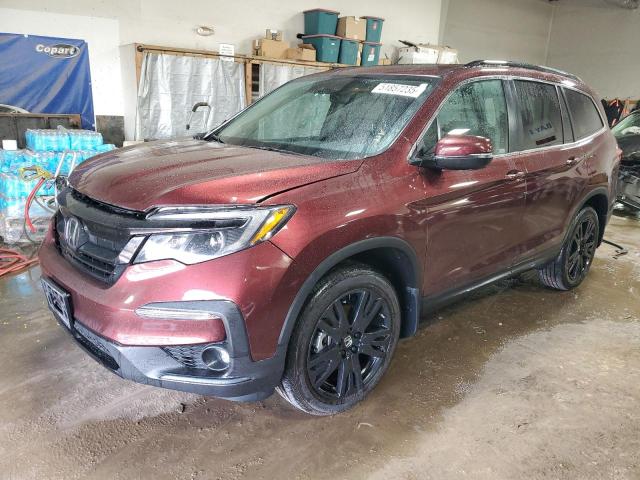 Photo 1 from auction – 2022 HONDA PILOT SE with VIN 5FNYF6H29NB089635