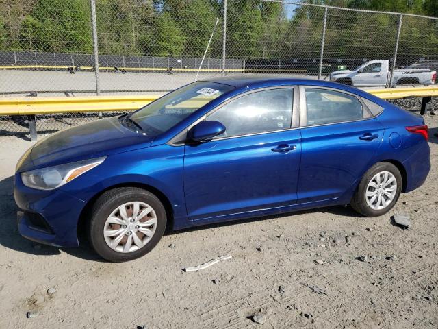 HYUNDAI ACCENT SE 2018 with VIN 3KPC24A32JE017348 - Photo from auction