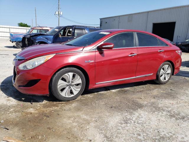 HYUNDAI SONATA HYB 2013 with VIN KMHEC4A46DA084469 - Photo from auction