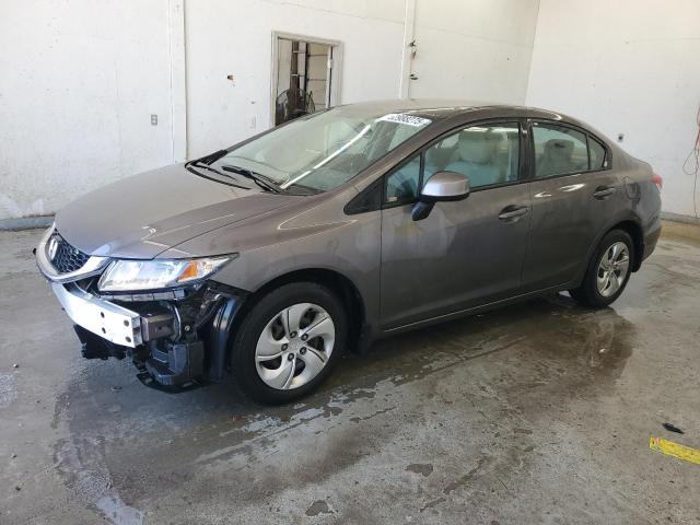 HONDA CIVIC LX 2013 with VIN 19XFB2F58DE083595 - Photo from auction