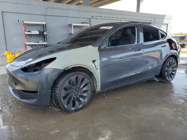 TESLA MODEL Y 2023 with VIN 7SAYGDEF4PF873641 - Photo from auction