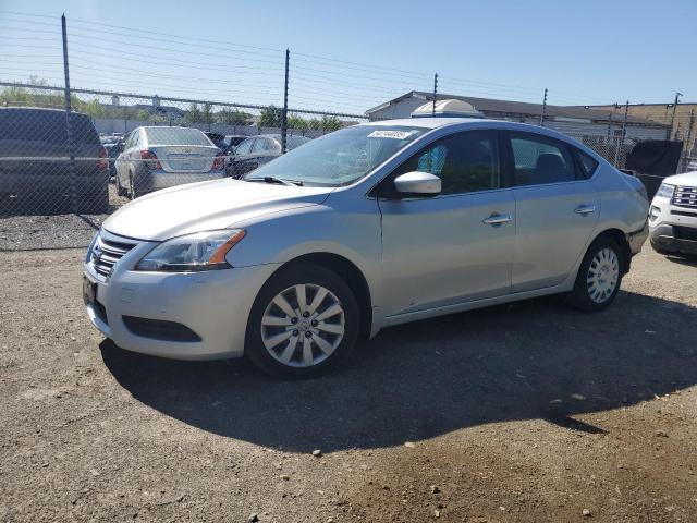 NISSAN SENTRA S 2013 with VIN 1N4AB7AP4DN907500 - Photo from auction