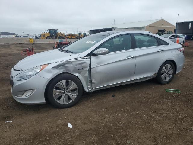 HYUNDAI SONATA HYB 2015 with VIN KMHEC4A42FA132844 - Photo from auction