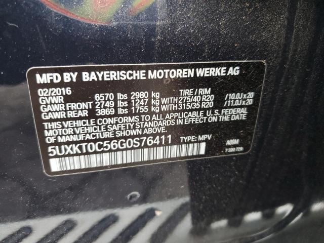 Photo 14 from auction – 2016 BMW X5 XDR40E with VIN 5UXKT0C56G0S76411