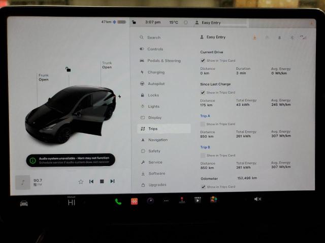 Photo 9 from auction – 2022 TESLA MODEL Y with VIN 7SAYGDEF3NF532177