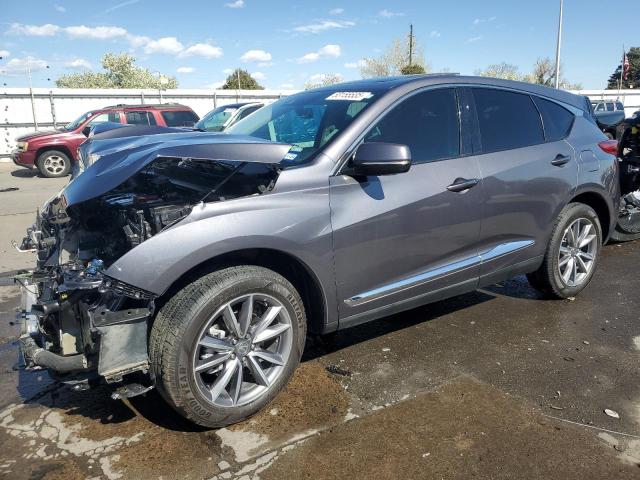 ACURA RDX TECHNO 2021 with VIN 5J8TC1H5XML023706 - Photo from auction