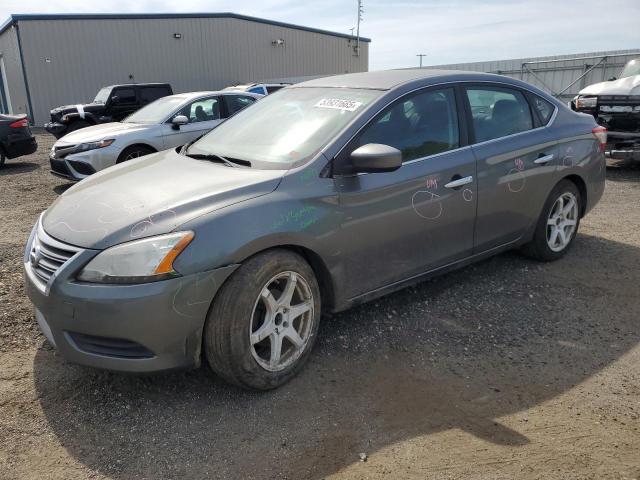 NISSAN SENTRA S 2015 with VIN 3N1AB7AP1FL667872 - Photo from auction