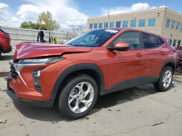 CHEVROLET TRAX LS 2024 with VIN KL77LFE21RC033844 - Photo from auction