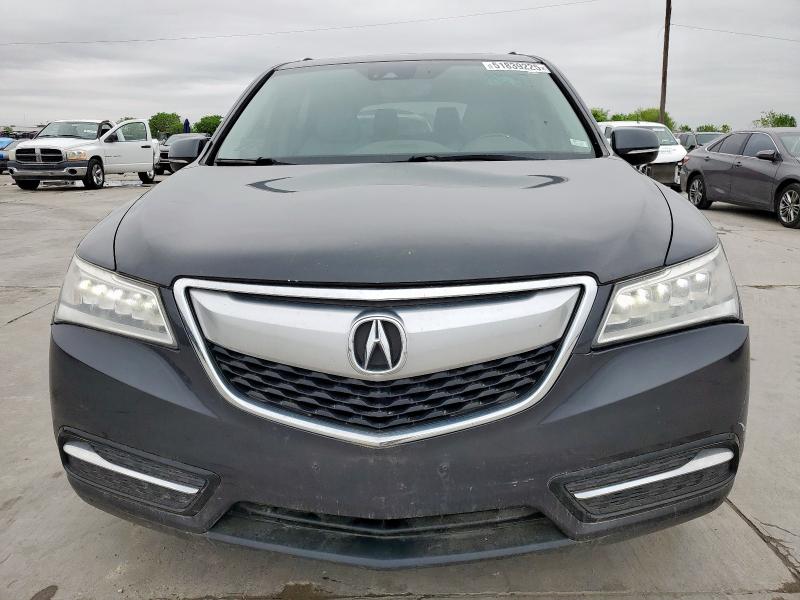 Photo 5 from auction – 2016 ACURA MDX TECHNO with VIN 5FRYD4H44GB025810