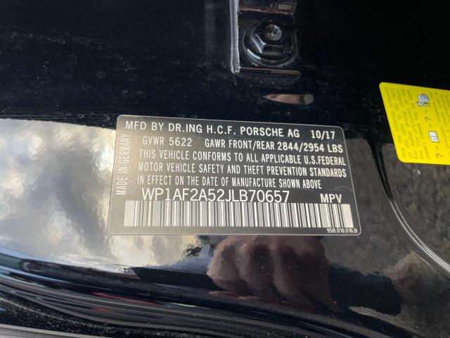 Photo 10 from auction – 2018 PORSCHE MACAN TURB with VIN WP1AF2A52JLB70657