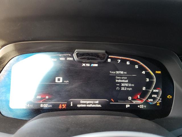 Photo 9 from auction – 2023 BMW X5 M with VIN 5YMJU0C08P9R37275