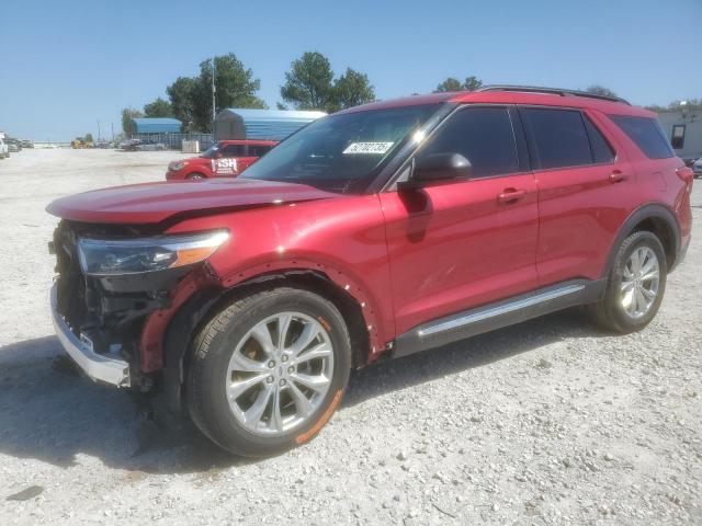 FORD EXPLORER X 2021 with VIN 1FMSK8DH0MGA58894 - Photo from auction