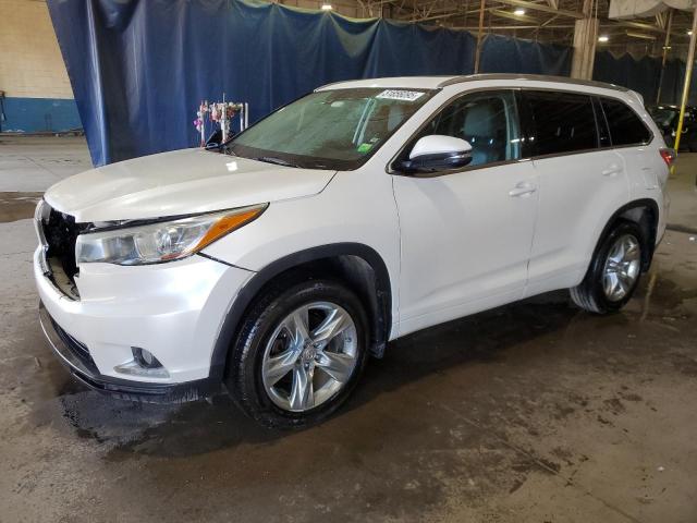 TOYOTA HIGHLANDER 2015 with VIN 5TDDKRFH5FS118273 - Photo from auction