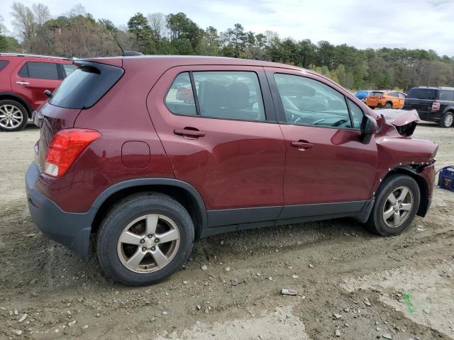 Photo 3 from auction – 2016 CHEVROLET TRAX LS with VIN 3GNCJNSB0GL255354