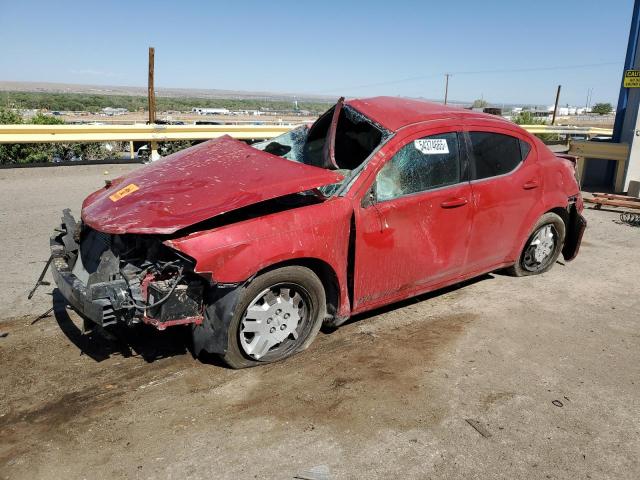 DODGE AVENGER SE 2014 with VIN 1C3CDZAG1EN130143 - Photo from auction