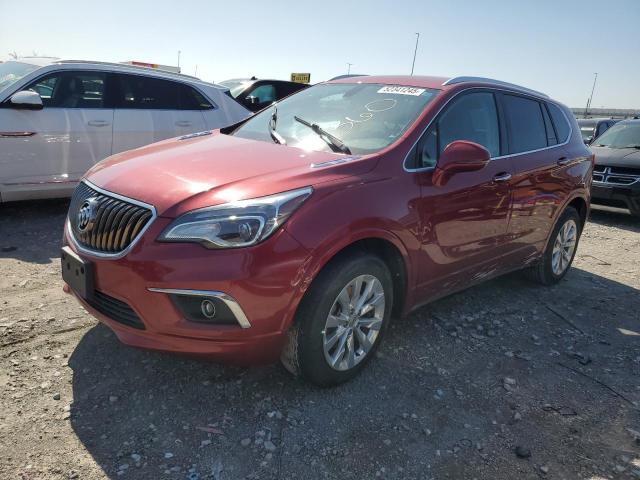 BUICK ENVISION E 2017 with VIN LRBFXBSA9HD109504 - Photo from auction