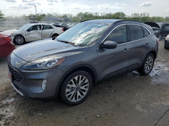 FORD ESCAPE TIT 2021 with VIN 1FMCU9DZ4MUA56645 - Photo from auction