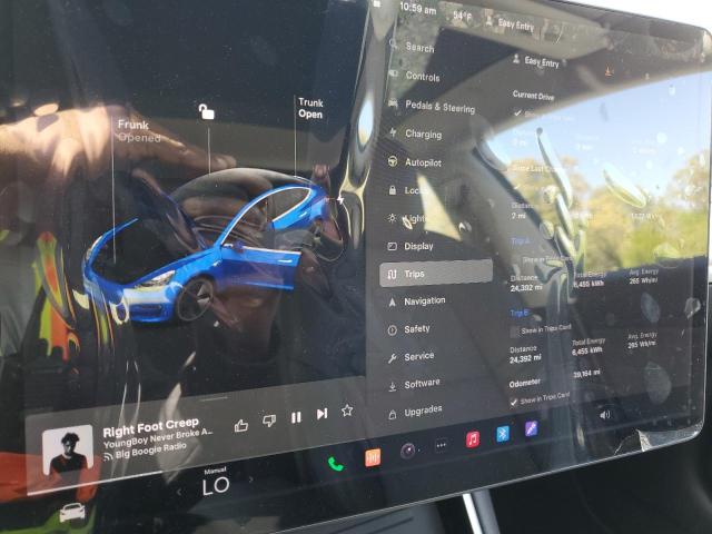 Photo 9 from auction – 2018 TESLA MODEL 3 with VIN 5YJ3E1EAXJF005621