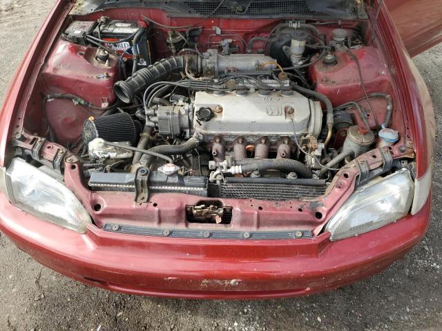 Photo 11 from auction – 1993 HONDA CIVIC VX with VIN 2HGEH2378PH519632