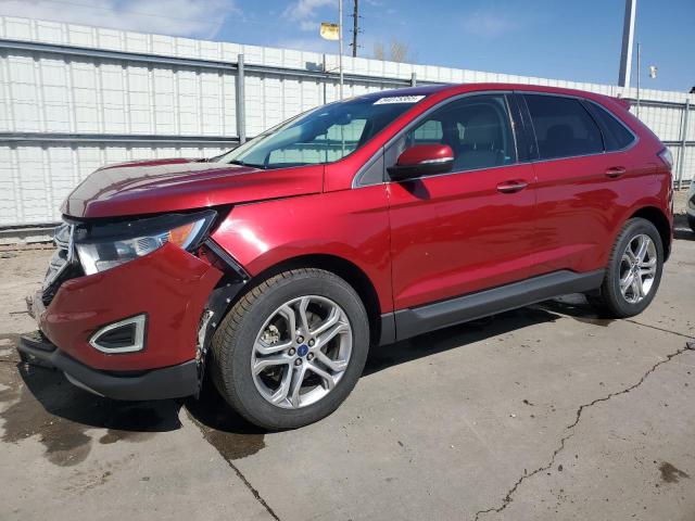 FORD EDGE TITAN 2015 with VIN 2FMTK4K93FBB03491 - Photo from auction
