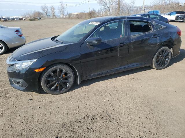 HONDA CIVIC EX 2017 with VIN 2HGFC2F86HH036942 - Photo from auction