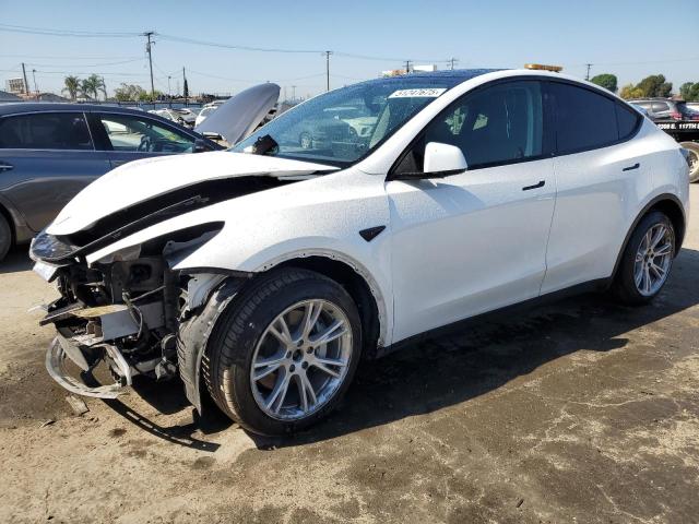 TESLA MODEL Y 2022 with VIN 7SAYGDEE8NF554957 - Photo from auction