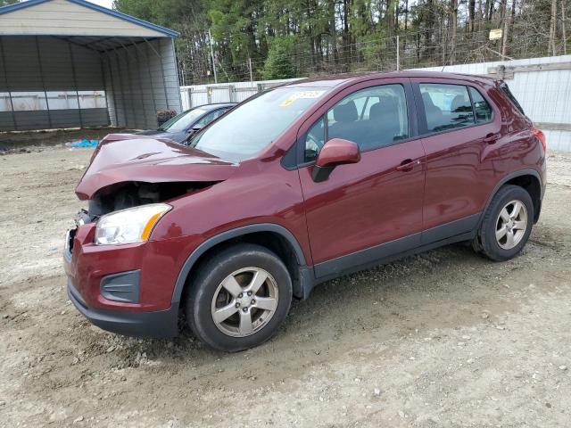 CHEVROLET TRAX LS 2016 with VIN 3GNCJNSB0GL255354 - Photo from auction