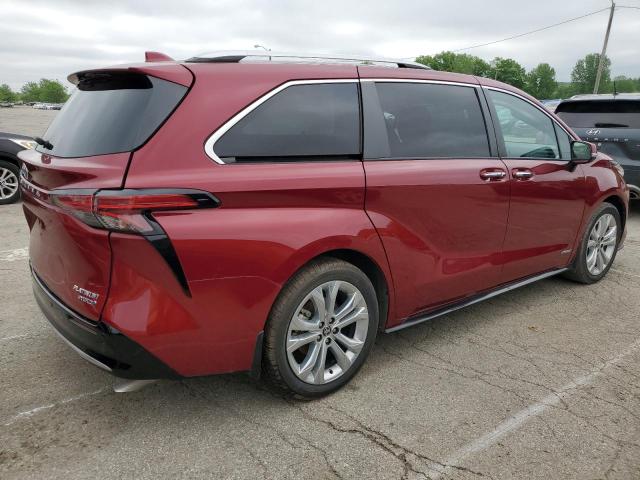 Photo 3 from auction – 2021 TOYOTA SIENNA LIM with VIN 5TDERKECXMS032404