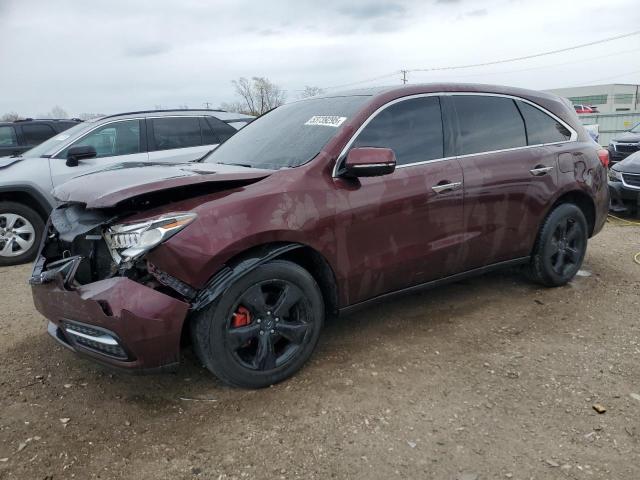 ACURA MDX 2015 with VIN 5FRYD4H25FB003361 - Photo from auction