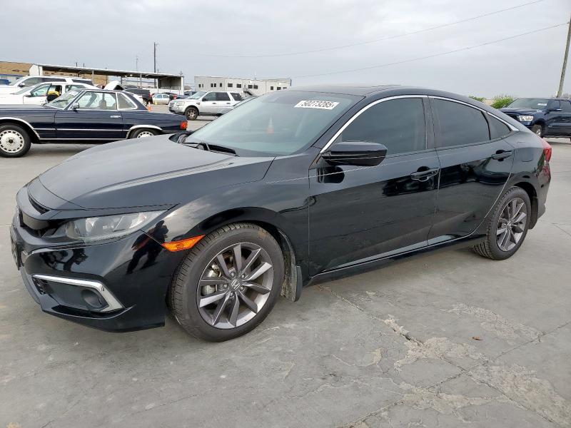 HONDA CIVIC EX 2020 with VIN 19XFC1F35LE006705 - Photo from auction