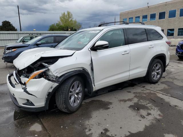 TOYOTA HIGHLANDER 2015 with VIN 5TDJKRFH8FS216880 - Photo from auction