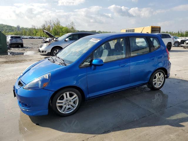 HONDA FIT S 2007 with VIN JHMGD38637S049381 - Photo from auction