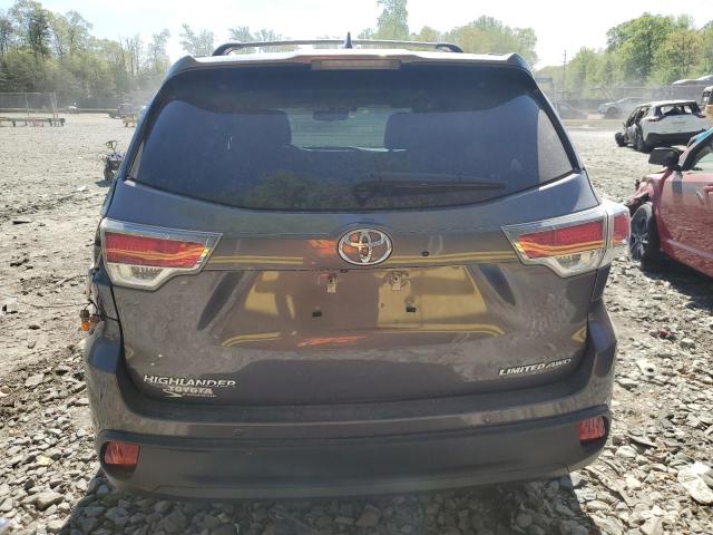 Photo 6 from auction – 2016 TOYOTA HIGHLANDER with VIN 5TDDKRFH7GS338628