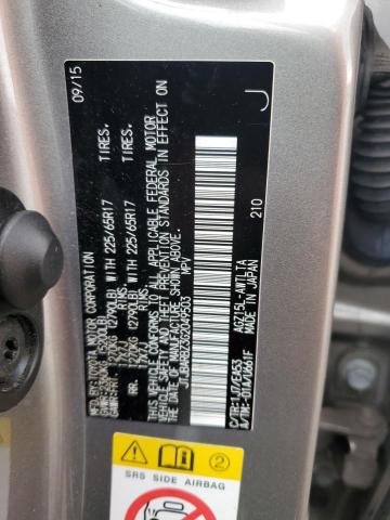 Photo 14 from auction – 2016 LEXUS NX 200T BA with VIN JTJBARBZ3G2049503