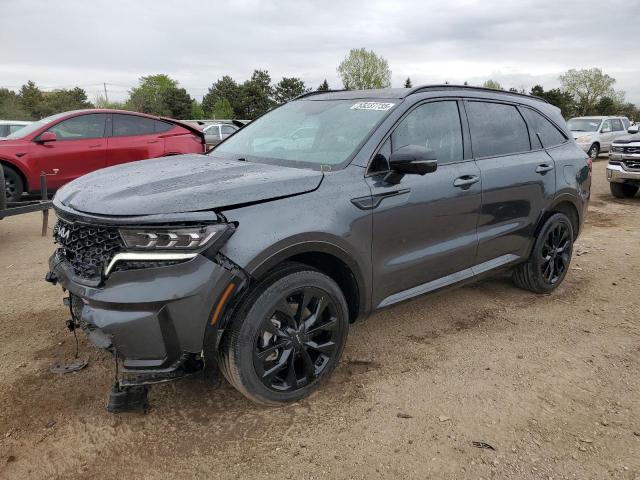 KIA SORENTO SX 2023 with VIN 5XYRKDLF7PG219728 - Photo from auction