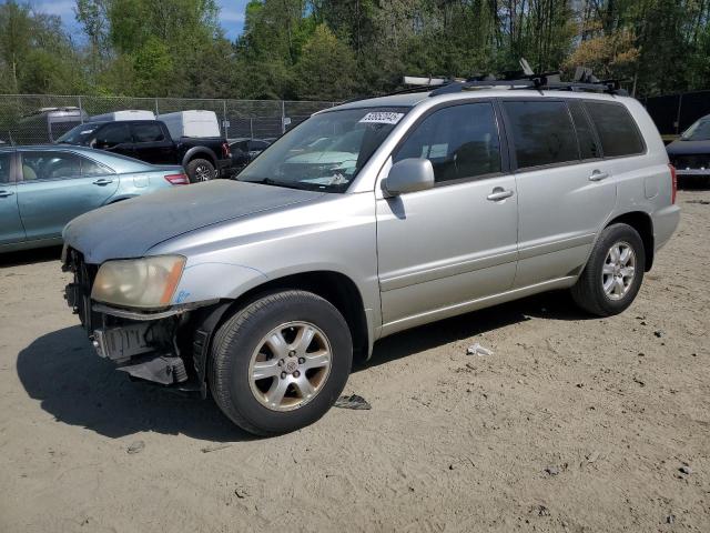 TOYOTA HIGHLANDER 2003 with VIN JTEGF21A530103253 - Photo from auction