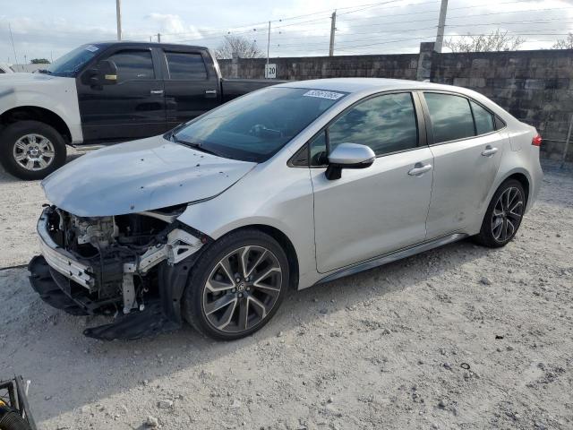 TOYOTA COROLLA SE 2021 with VIN 5YFS4MCE4MP057731 - Photo from auction