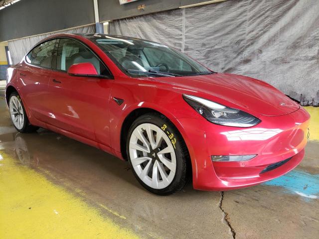 Photo 4 from auction – 2022 TESLA MODEL 3 with VIN 5YJ3E1EA1NF303965