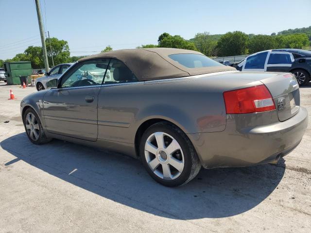 Photo 2 from auction – 2004 AUDI A4 1.8 CAB with VIN WAUAC48H74K004096
