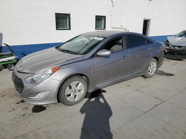 HYUNDAI SONATA HYB 2011 с VIN KMHEC4A45BA017553 - Снимка от търг