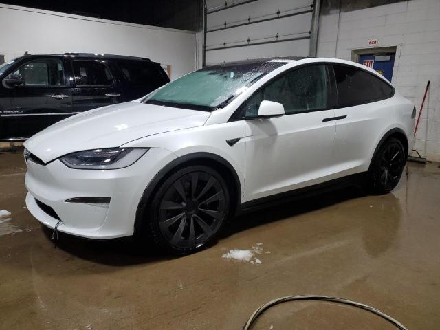 Снимка 1 от търг – 2023 TESLA MODEL X с VIN 7SAXCDE5XPF381338