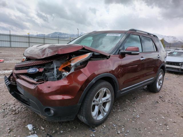 FORD EXPLORER L 2015 with VIN 1FM5K8F80FGC05423 - Photo from auction