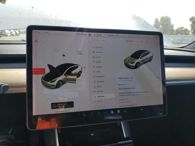 Photo 9 from auction – 2019 TESLA MODEL 3 with VIN 5YJ3E1EA7KF327134