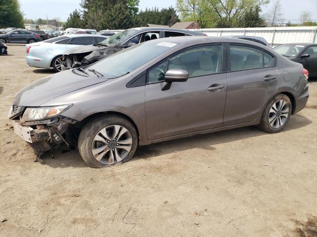 HONDA CIVIC LX 2014 with VIN 19XFB2F58EE040876 - Photo from auction