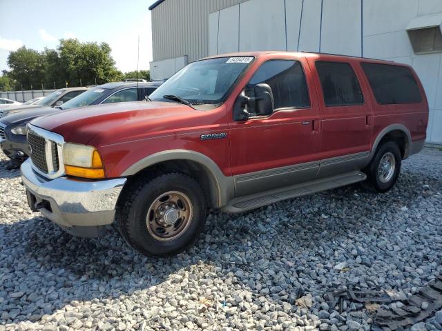 FORD EXCURSION 2001 with VIN 1FMNU42S61EB75207 - Photo from auction