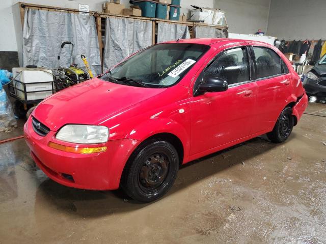 CHEVROLET AVEO BASE 2005 with VIN KL1TD52665B299013 - Photo from auction