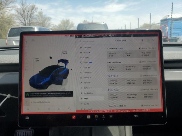 Photo 9 from auction – 2024 TESLA MODEL 3 with VIN 5YJ3E1EA9RF748279