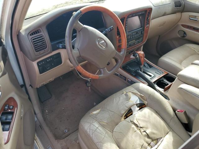 Снимка 8 от търг – 2002 LEXUS LX 470 с VIN JTJHT00W623517039