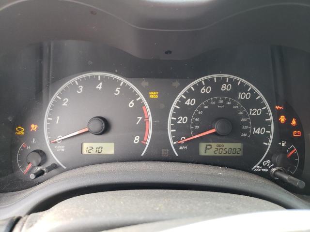 Photo 9 from auction – 2009 TOYOTA COROLLA BA with VIN JTDBL40E89J011029