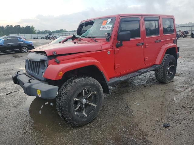 JEEP WRANGLER U 2014 with VIN 1C4BJWEG4EL139035 - Photo from auction